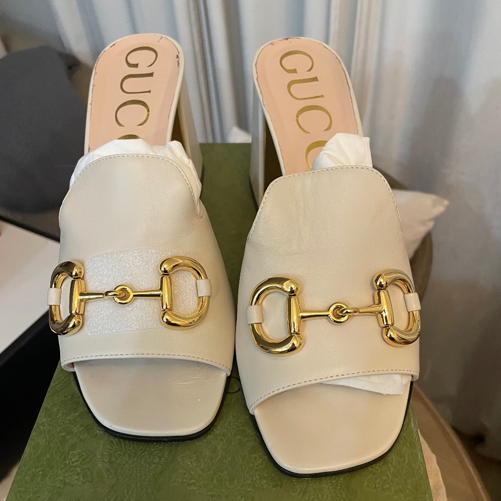 Gucci Leather Sandals Napa Charlotte